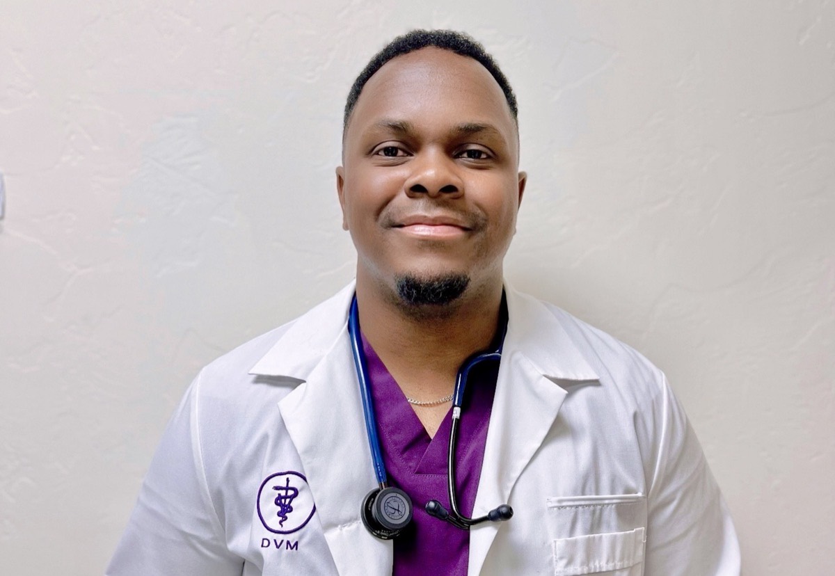 Portrait of Dr. Devin James, DVM